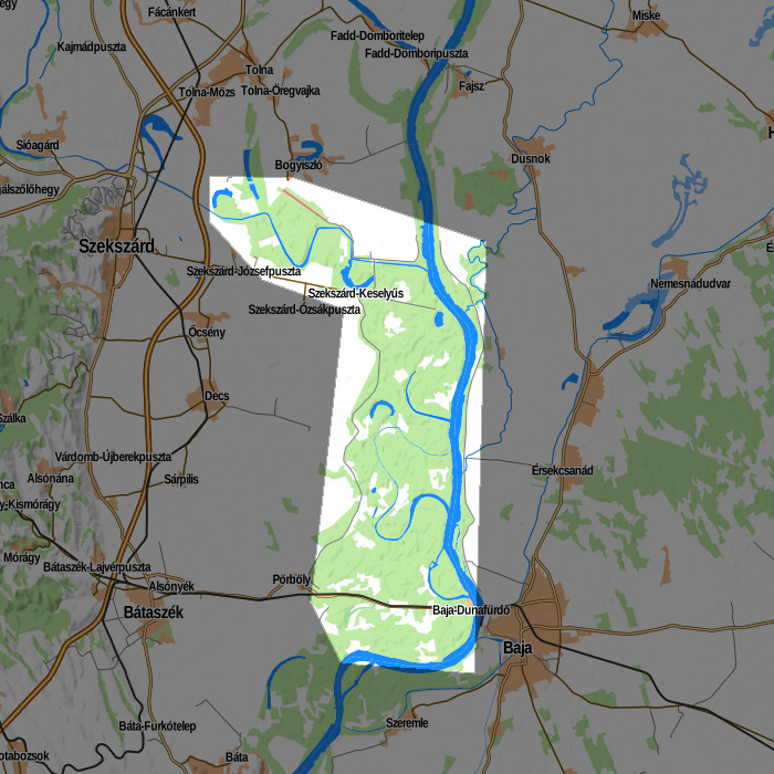 gemenci erdő térkép Offline Raster Maps (Android, iOS) gemenci erdő térkép